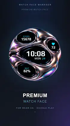 Mercury Opal Watch Face screenshot 4