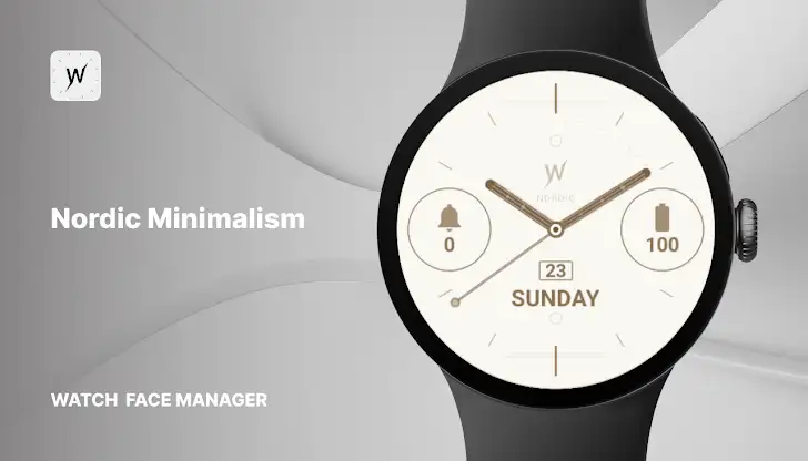 Nordic Minimalism Watch Face screenshot 1