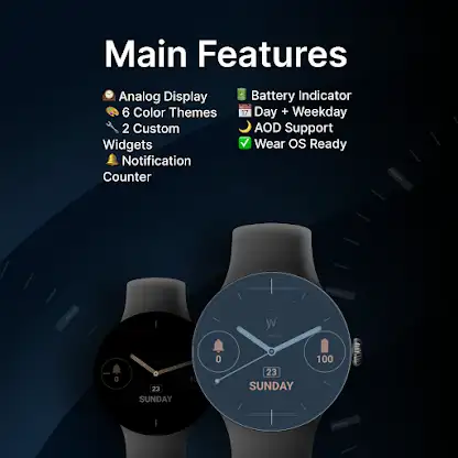 Nordic Minimalism Watch Face screenshot 2