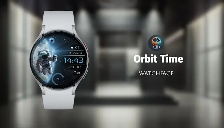 Orbit Time Watch Face screenshot 1