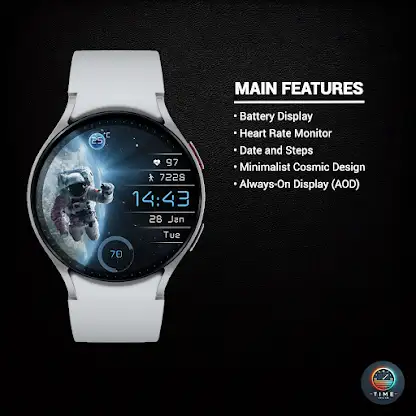 Orbit Time Watch Face screenshot 2