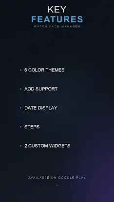 Pine Summit Watch Face screenshot 3