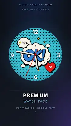 Pop Burst Watch Face screenshot 4