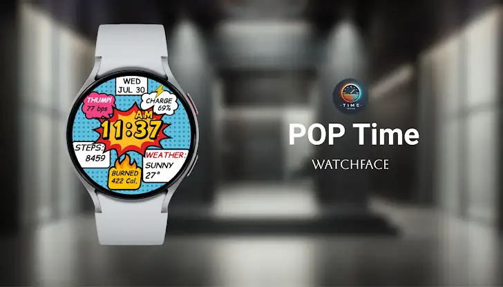 POP Time Watch Face screenshot 1