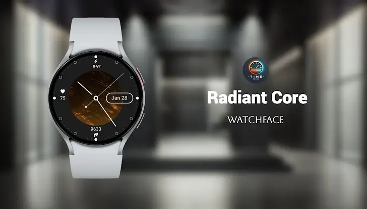 Radiant Core Watch Face screenshot 1
