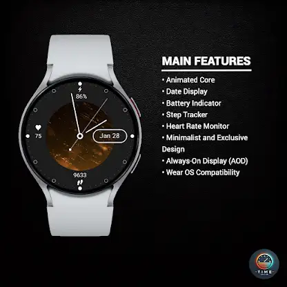 Radiant Core Watch Face screenshot 2