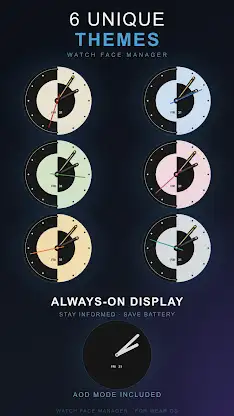 Split Eclipse Watch Face screenshot 2