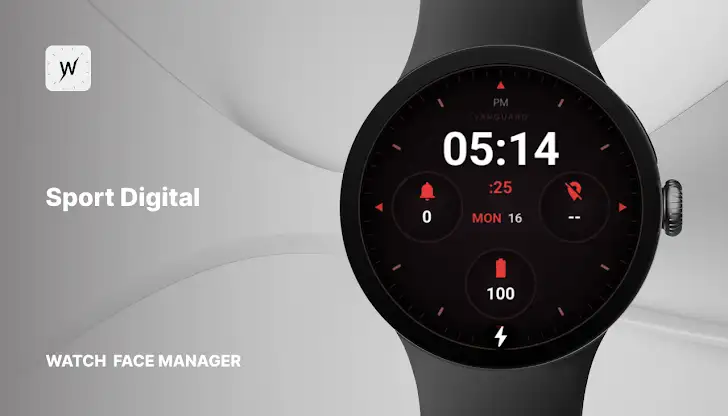 Sport Digital - watch face screenshot 1
