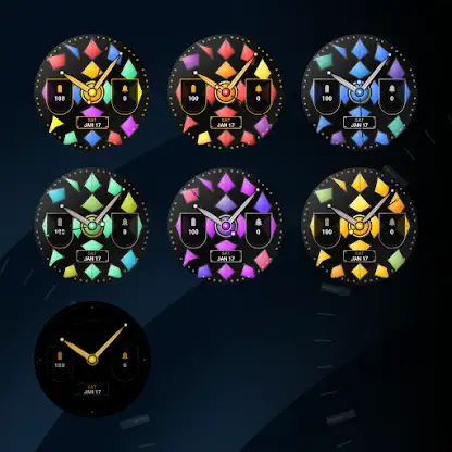 Stained Glass - watch face screenshot 3
