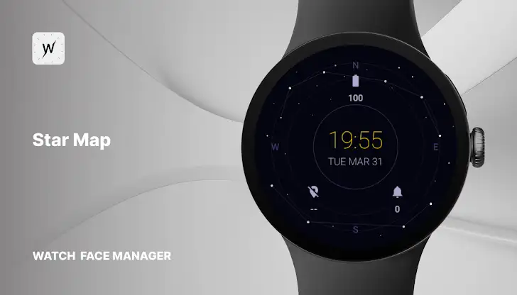 Star Map - watch face screenshot 1