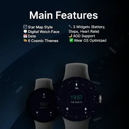 Star Map - watch face screenshot 2