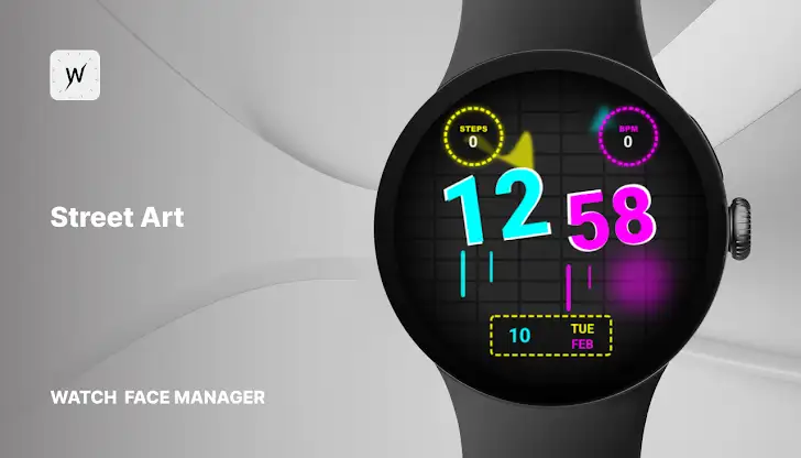 Street Art - watch face screenshot 1