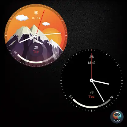 Sunrise Time Watch Face screenshot 3
