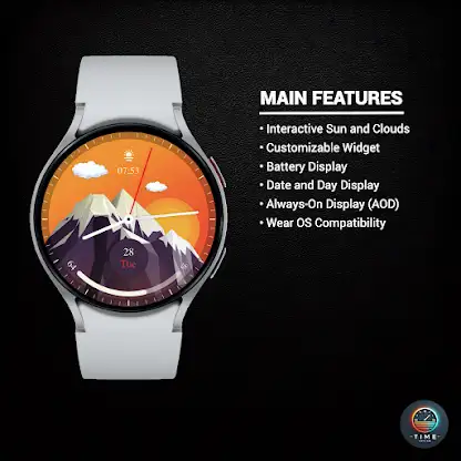 Sunrise Time Watch Face screenshot 2