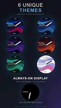 Velvet Current Watch Face screenshot 2
