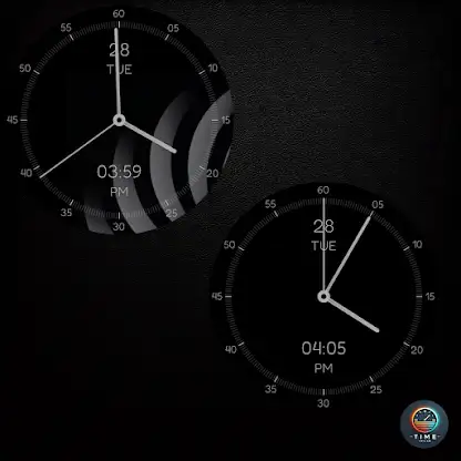 Vortex Time Watch Face screenshot 3