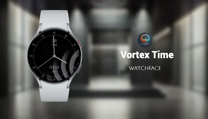 Vortex Time Watch Face screenshot 1