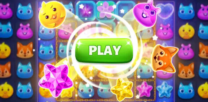 Summer Friends - match 3 game — Android game banner