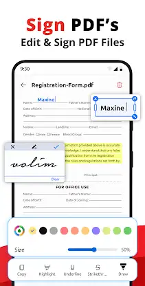 PDF Reader - Scan & Edit PDF screenshot 3