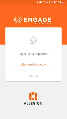 Allegion ENGAGE screenshot 1