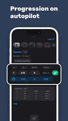 Alpha Progression Gym Tracker screenshot 4