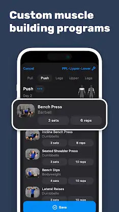 Alpha Progression Gym Tracker screenshot 3