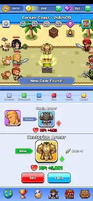 Loot Guild: Idle RPG screenshot 2