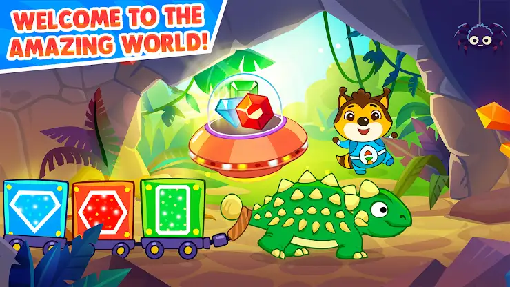 Dinosaur games for toddlers screenshot 1