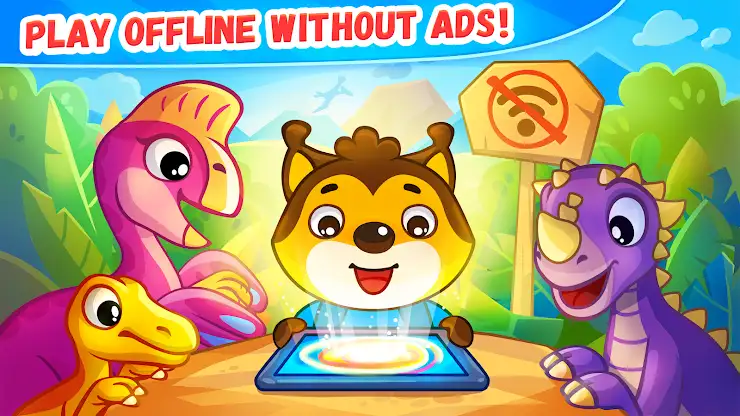 Dinosaur games for kids age 2 screenshot 5