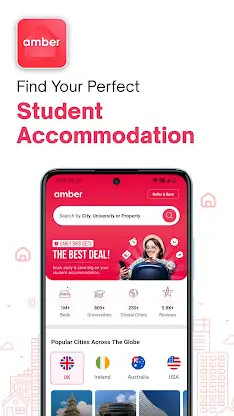amber: find student apartments screenshot 1
