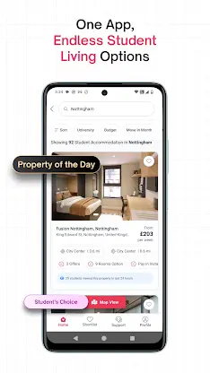amber: find student apartments screenshot 2