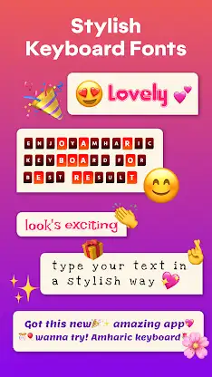 Amharic Keyboard Ethiopia screenshot 5
