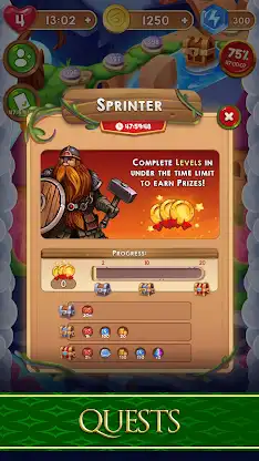 Avalon Jewels Match-3 screenshot 5