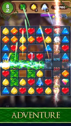 Avalon Jewels Match-3 screenshot 2