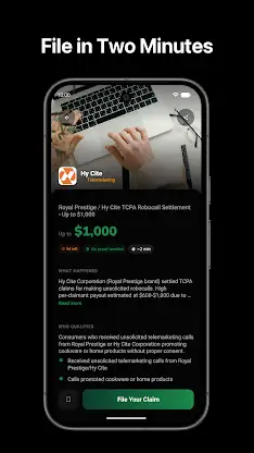 FreeClaim: Class Action Money screenshot 3