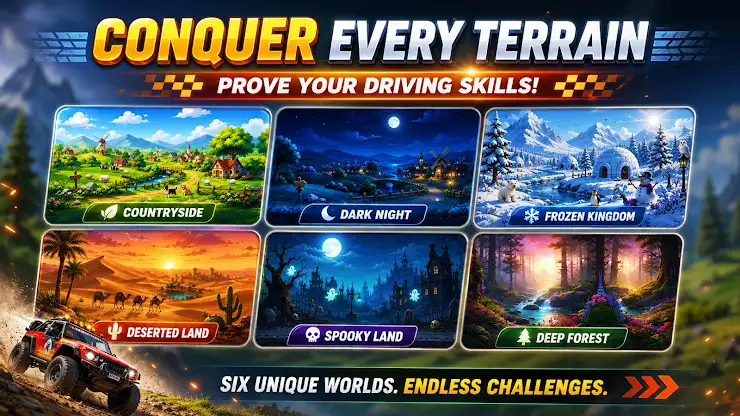 Hill Car Racing screenshot 5
