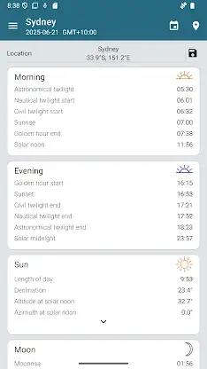 Sun Position: Sunrise/set PRO screenshot 3