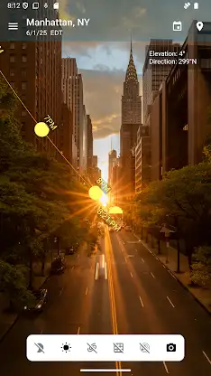 Sun Position: Sunrise/set PRO screenshot 1