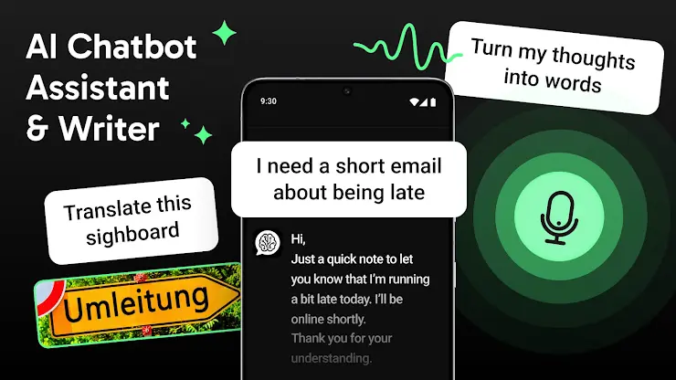 AI Chatbot Assistant & Writer screenshot 1
