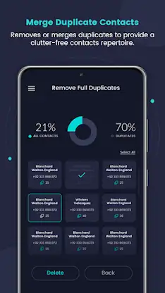 Duplicate Contacts Cleaner App screenshot 3