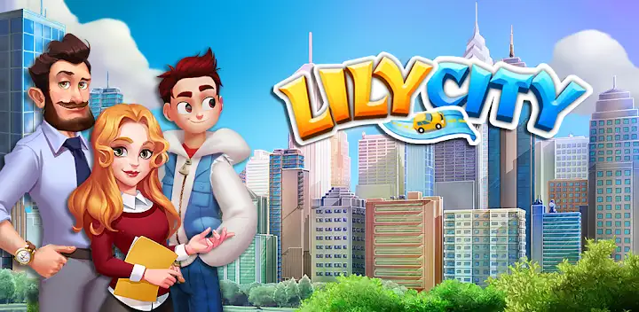 Lily City: Building metropolis — Android game banner