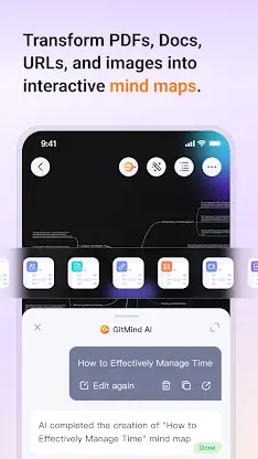 GitMind: AI Mind Mapping App screenshot 1