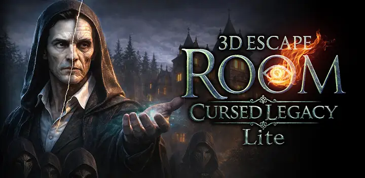 Escape Room Cursed Legacy lite — Android game banner