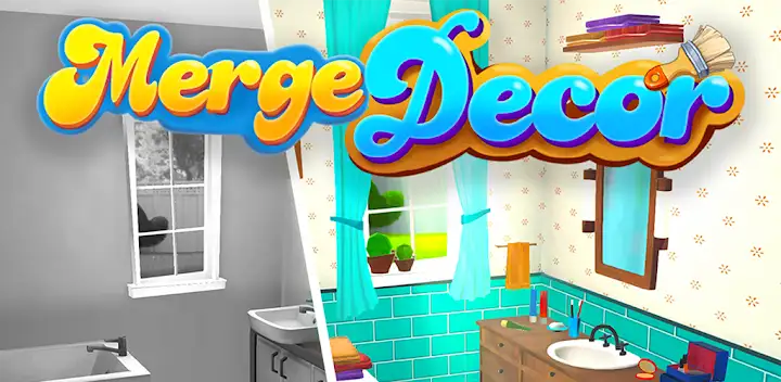 Merge Decor: Dream Home Design — Android game banner