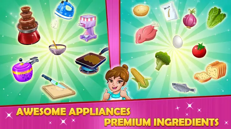 Kitchen story: Food Fever Game screenshot 5