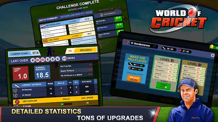 World of Cricket :Championship screenshot 7