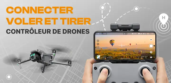 Go Fly Drone Remote Controller — Android app banner