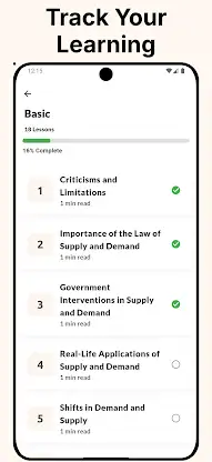 Learn Economics Tutorial Guide screenshot 4