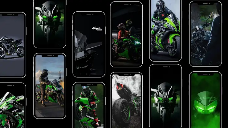 Bike Wallpaper For Kawasaki screenshot 1