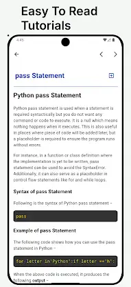 Learn Python Tutorials screenshot 4
